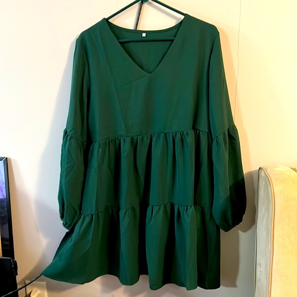 Dresses & Skirts - Dress size XL color green, it’s brand new without tags